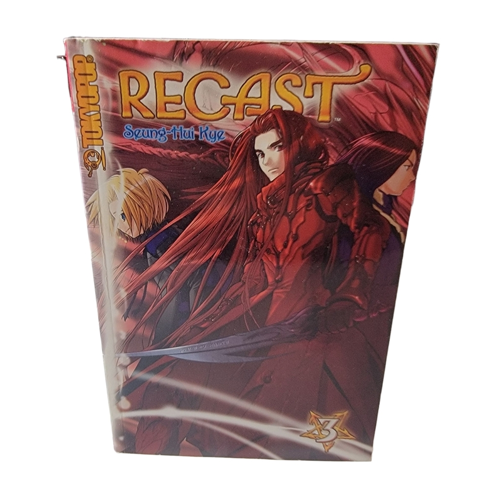 2007 Recast 3 Book Seung-Hui Kye Softcover Manga Series Tokyopop